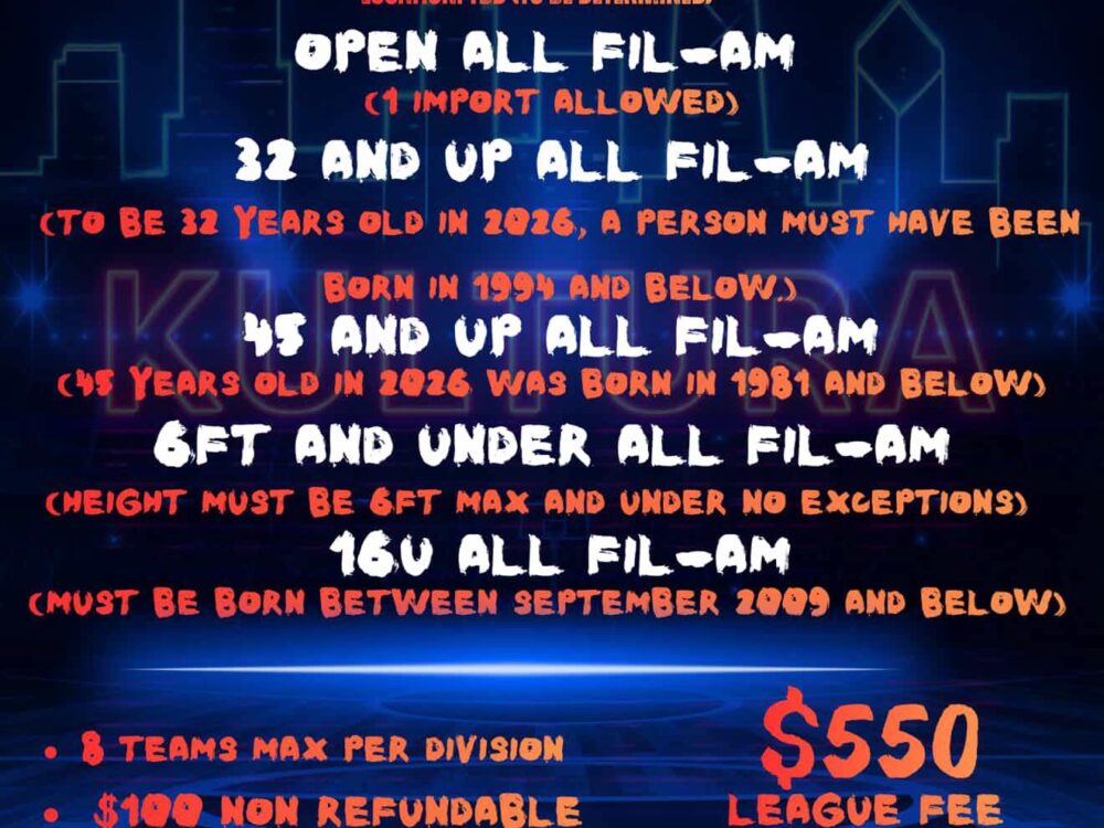 Kultura Fil-Am Basketball Tourney 2026